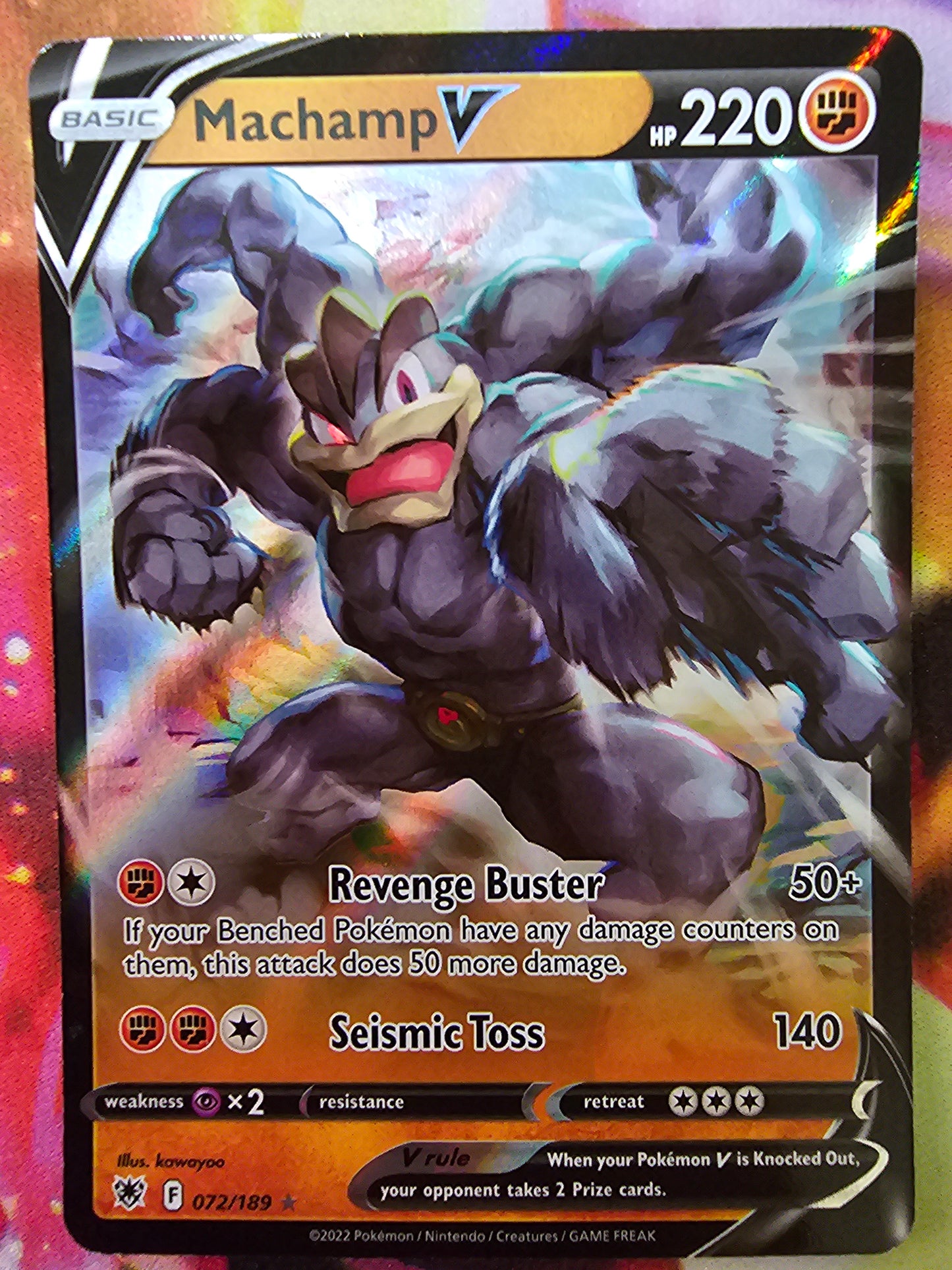 Machamp V 072/189