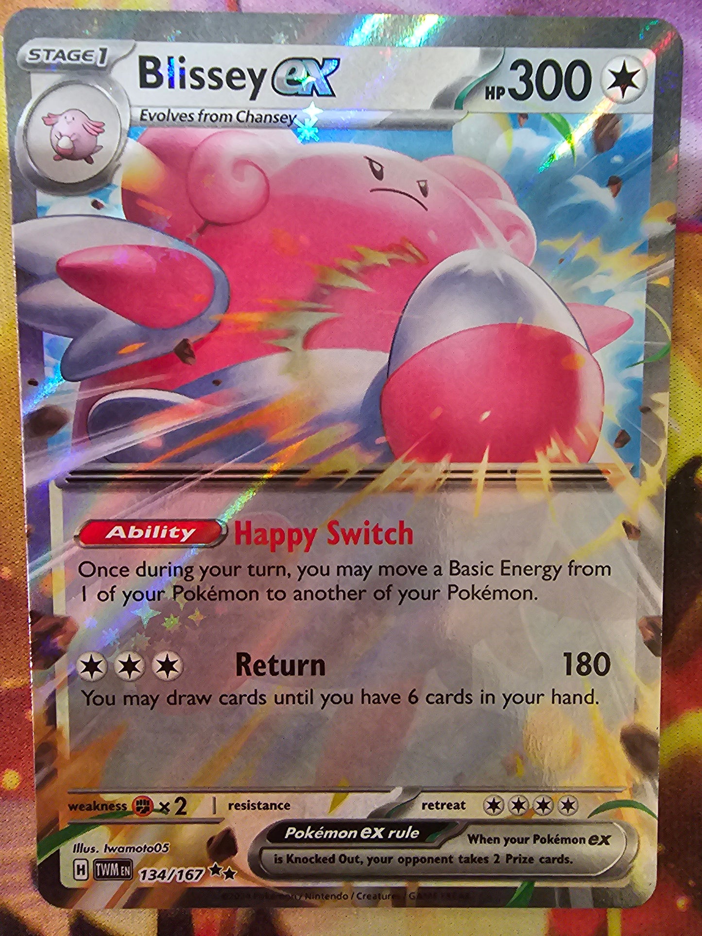 Blissey EX 134/167