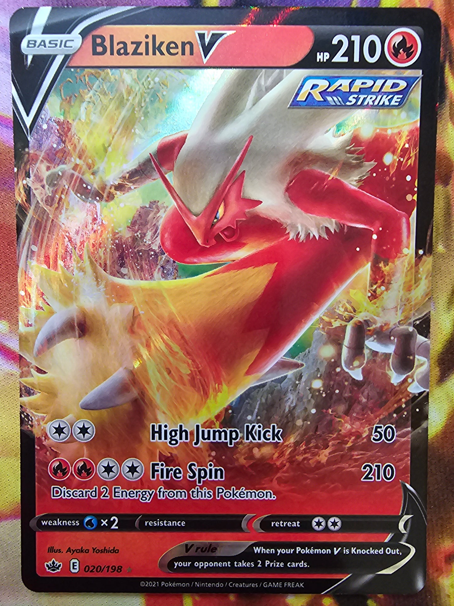 Blaziken V 20/198