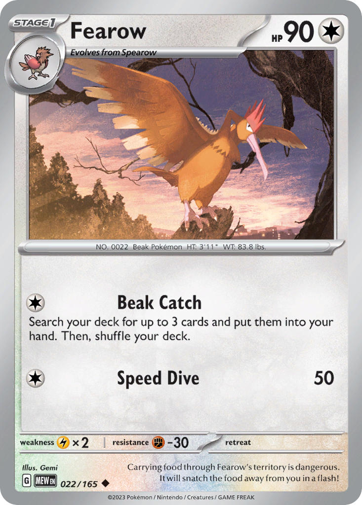 Fearow 022/165