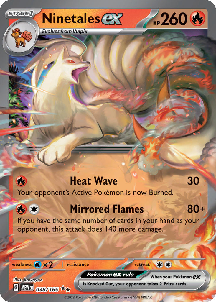 Ninetales EX 038/165