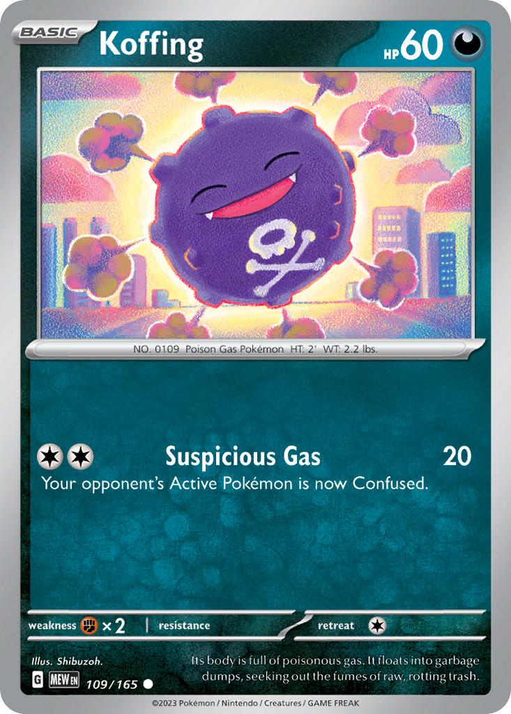 Koffing 109/165