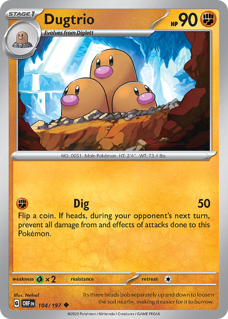 Dugtrio 104/197