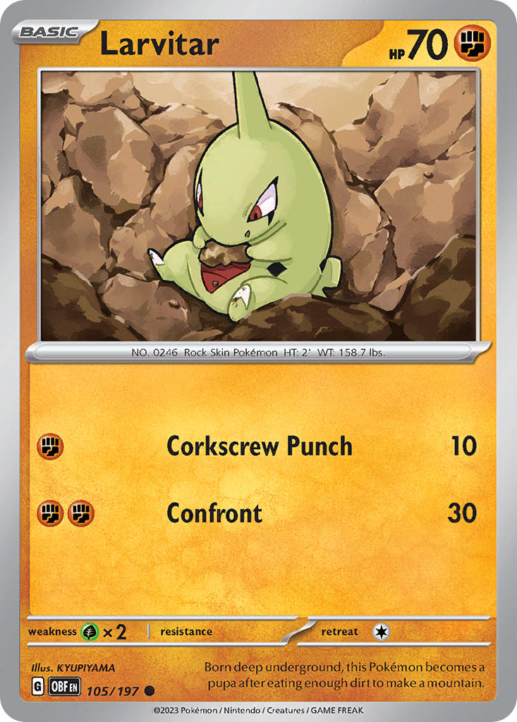 Larvitar 105/197