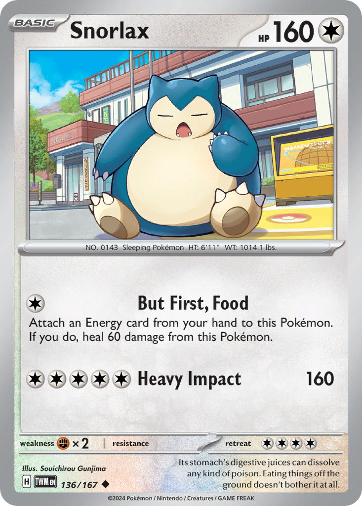 Snorlax 136/167