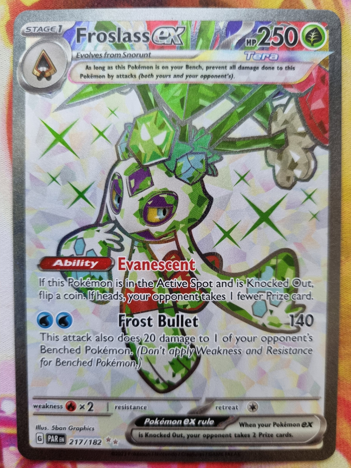 Froslass EX 217/182