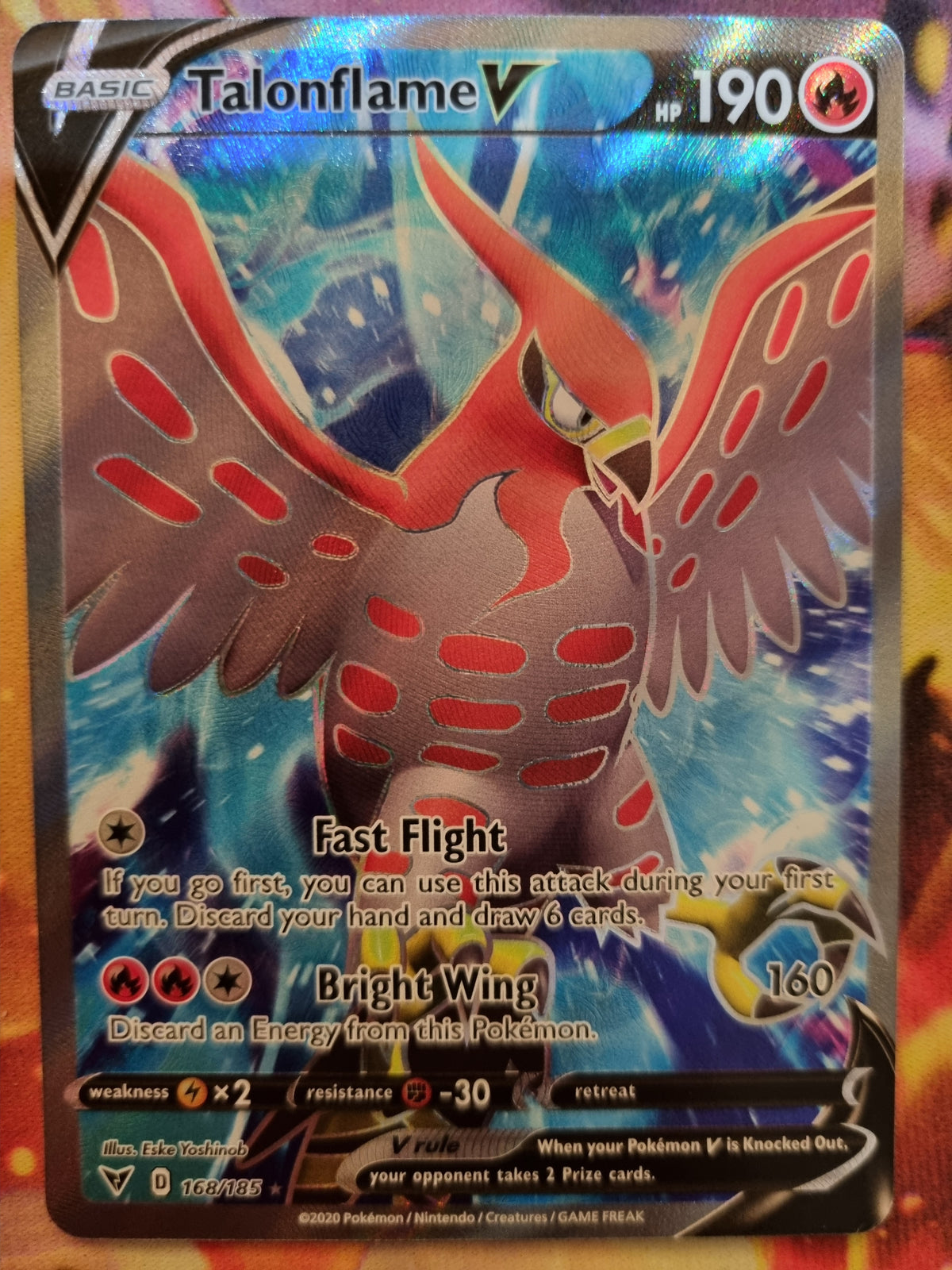 Talonflame V 168/185