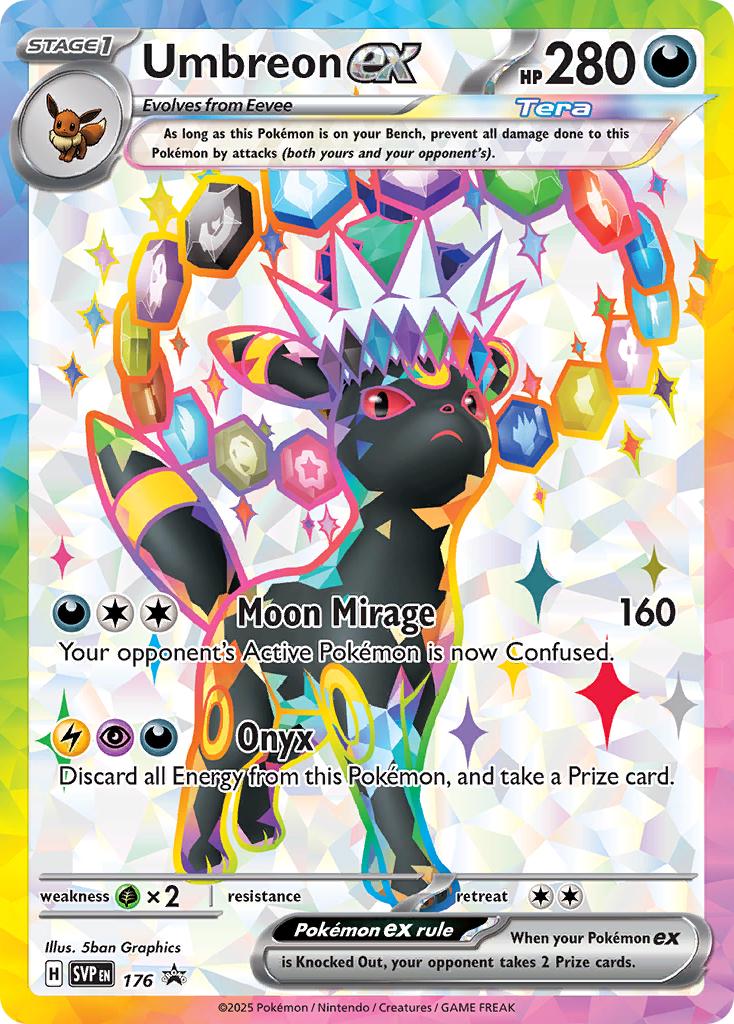Umbreon EX SVP 176