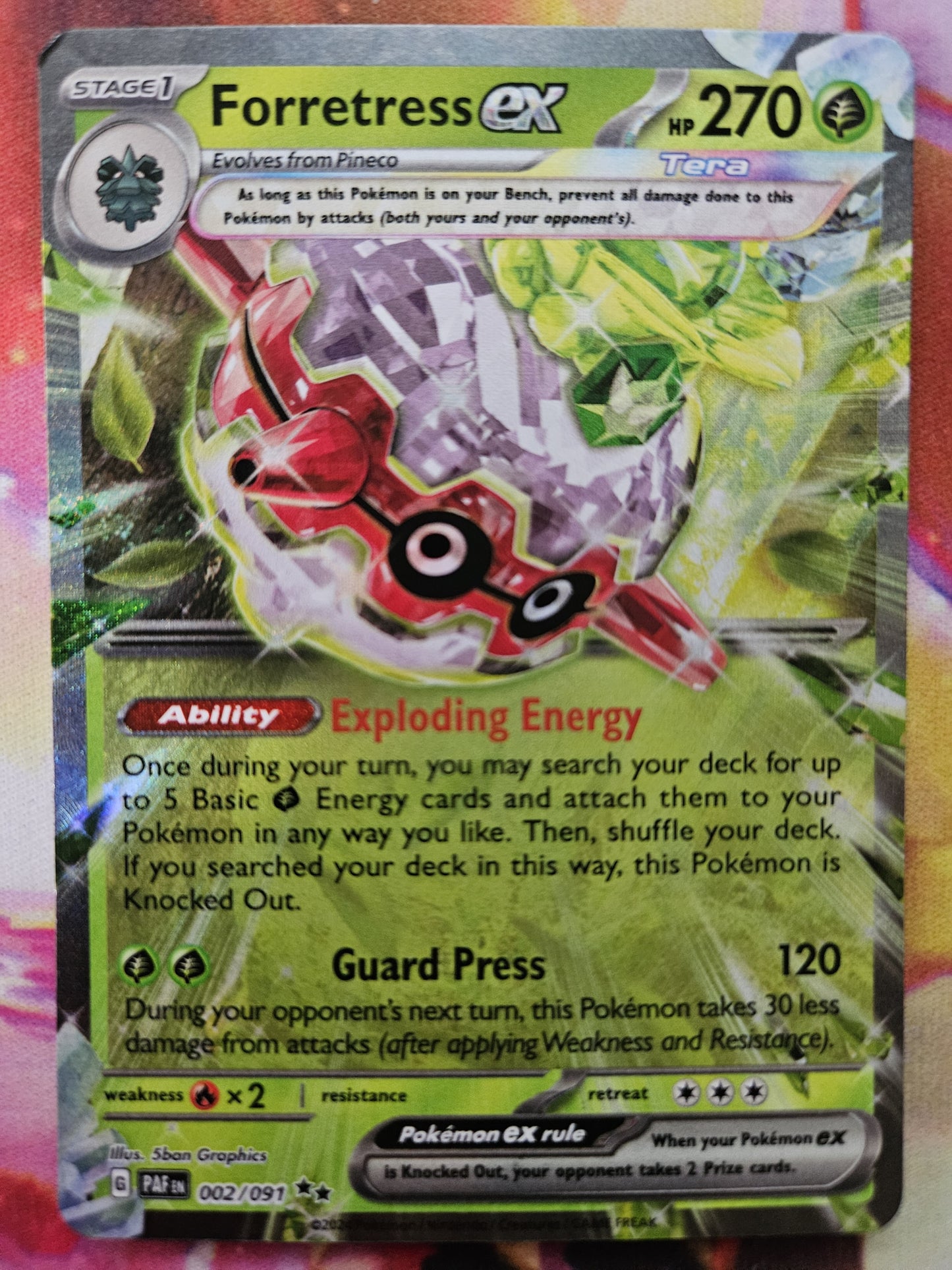 Forretress EX 002/091