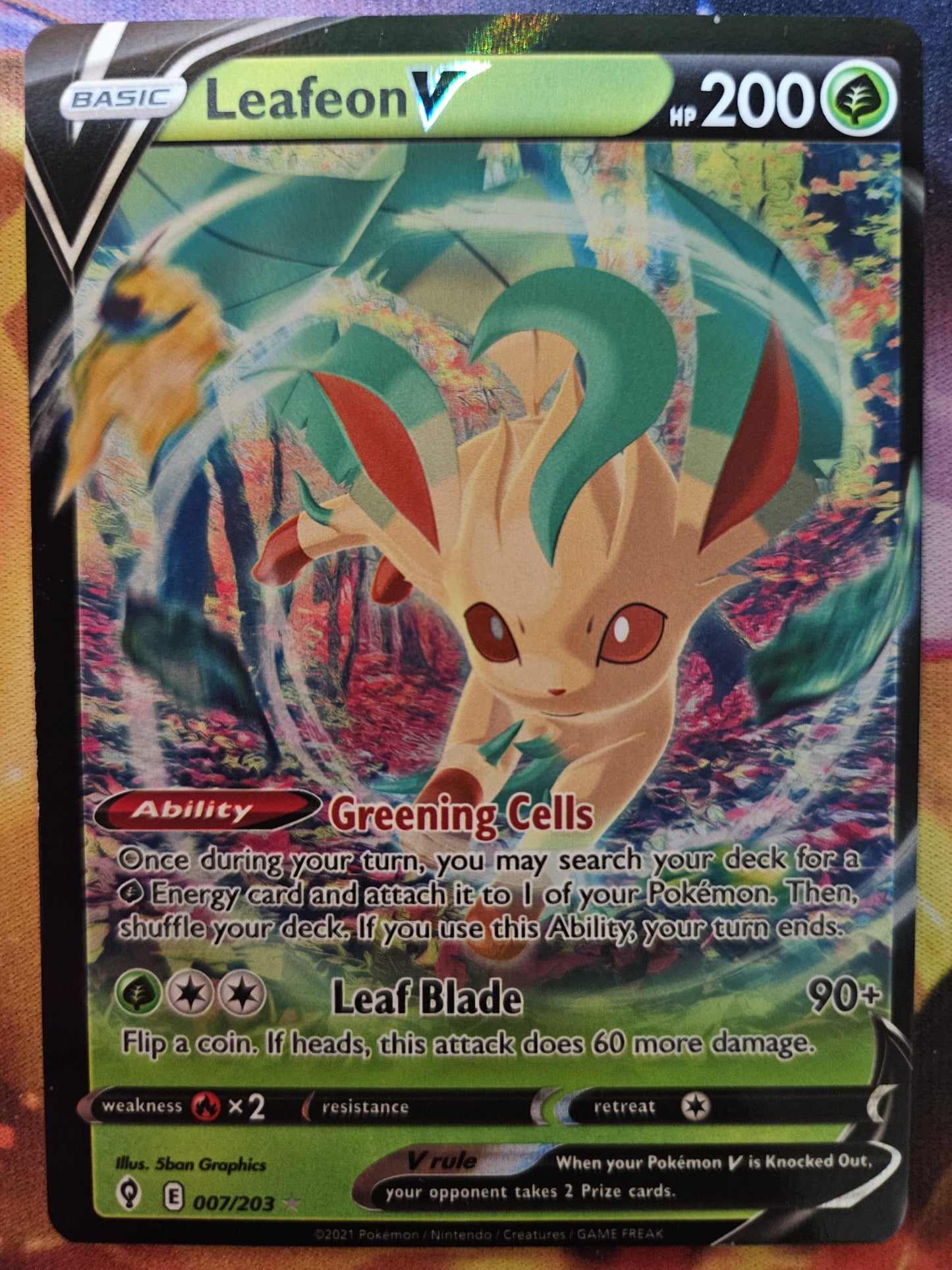 Leafeon V 007/203