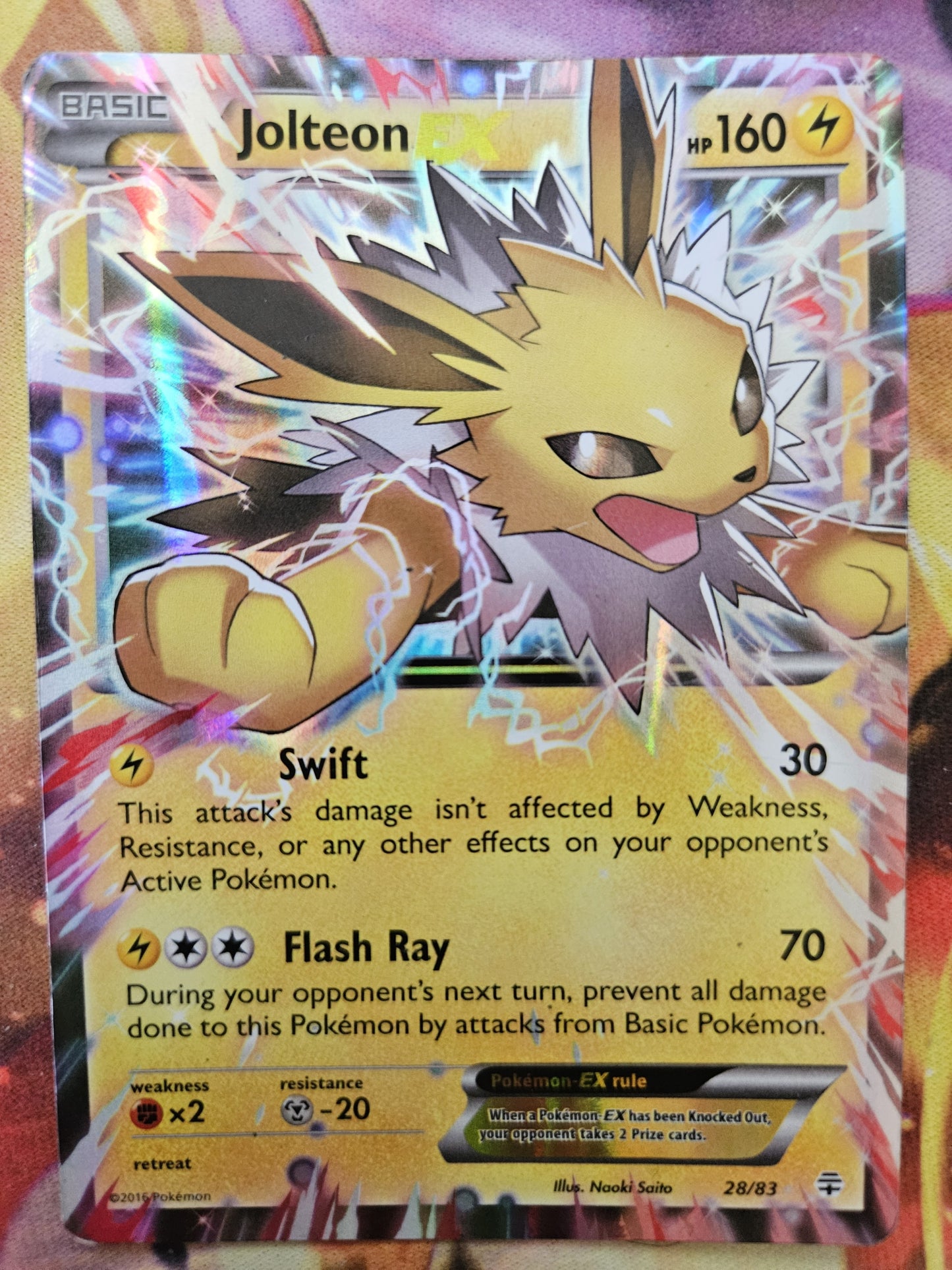 Jolteon EX 028/083