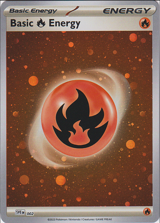 Basic Fire Energy SVE 002 Cosmo Holo