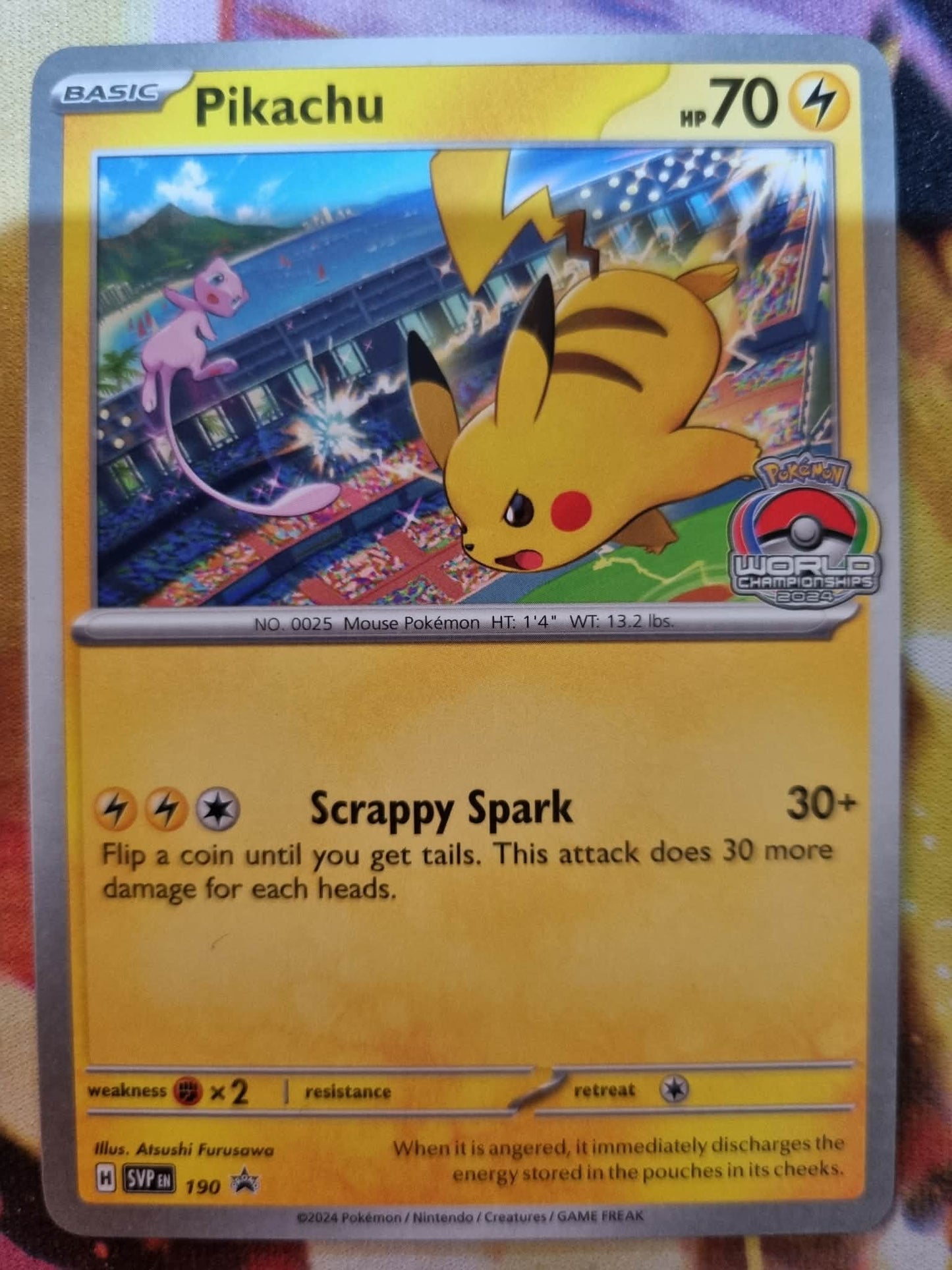 Pikachu SVP 190