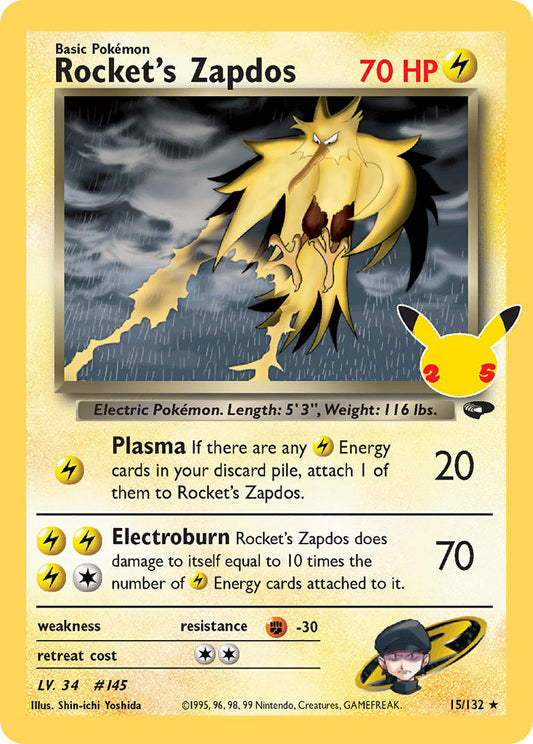 Rockets Zapdos 015/132