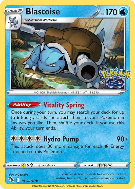 Blastoise 017/078