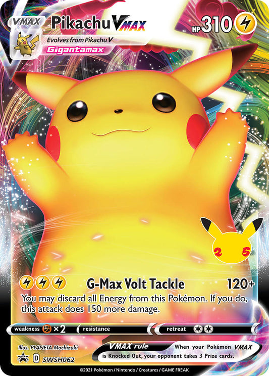 Pikachu Vmax SWSH062