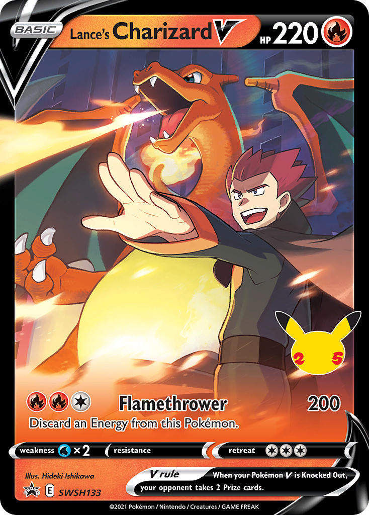 Lances Charizard V SWSH133