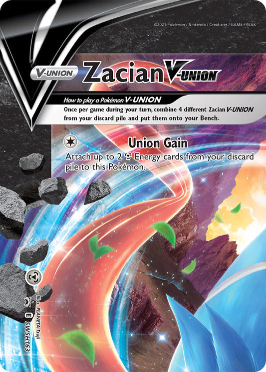 Zacian V Union set of 4