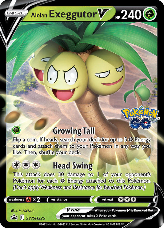Alolan Exeggutor V SWSH225