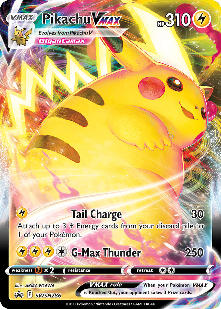 Pikachu Vmax SWSH286