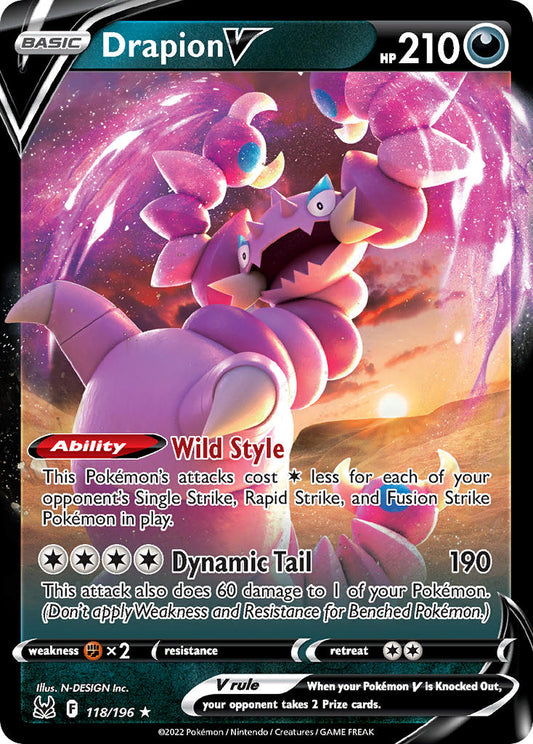 Drapion V 118/196
