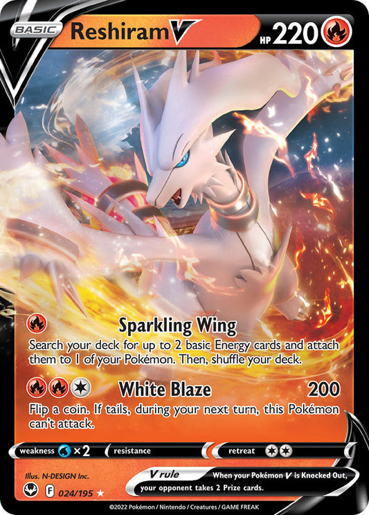 Reshiram V 024/195