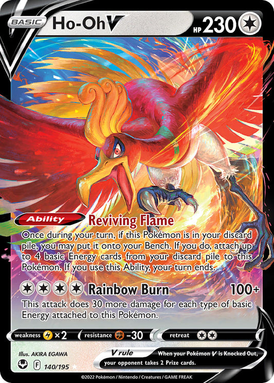 Ho Oh V 140/195
