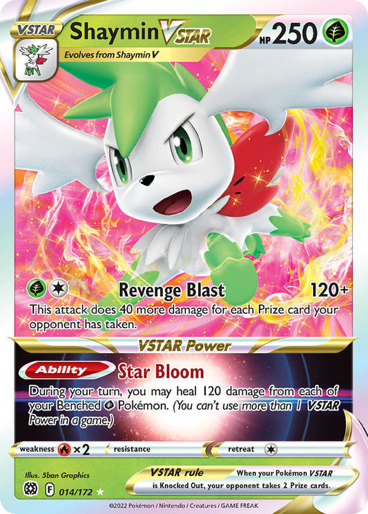 Shaymin Vstar 014/172