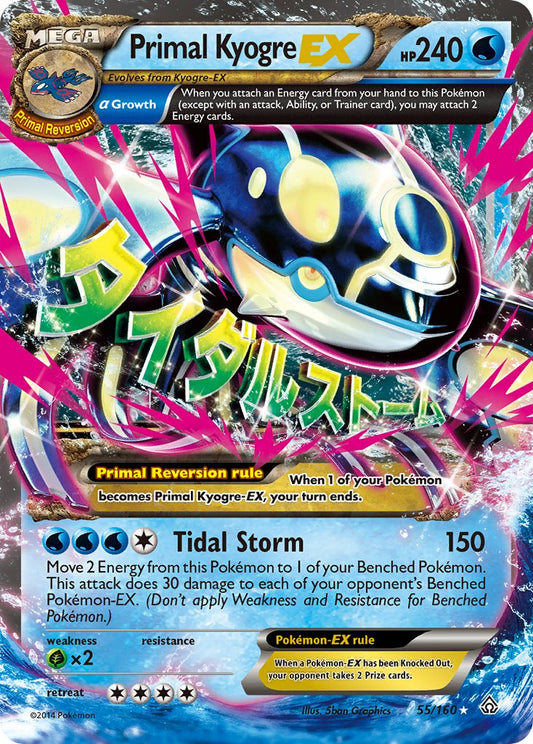 Primal Kyogre EX 055/160