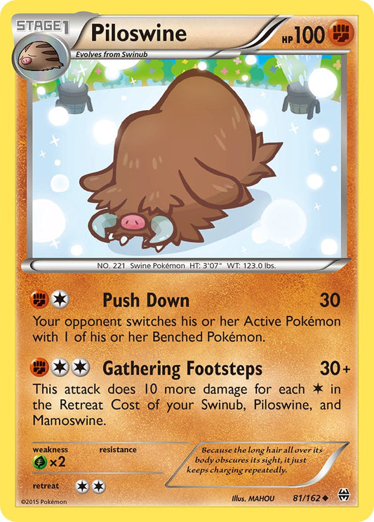 Piloswine 081/162
