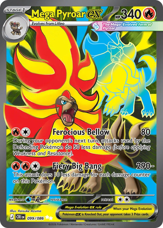 Mega Pyroar EX 099/086