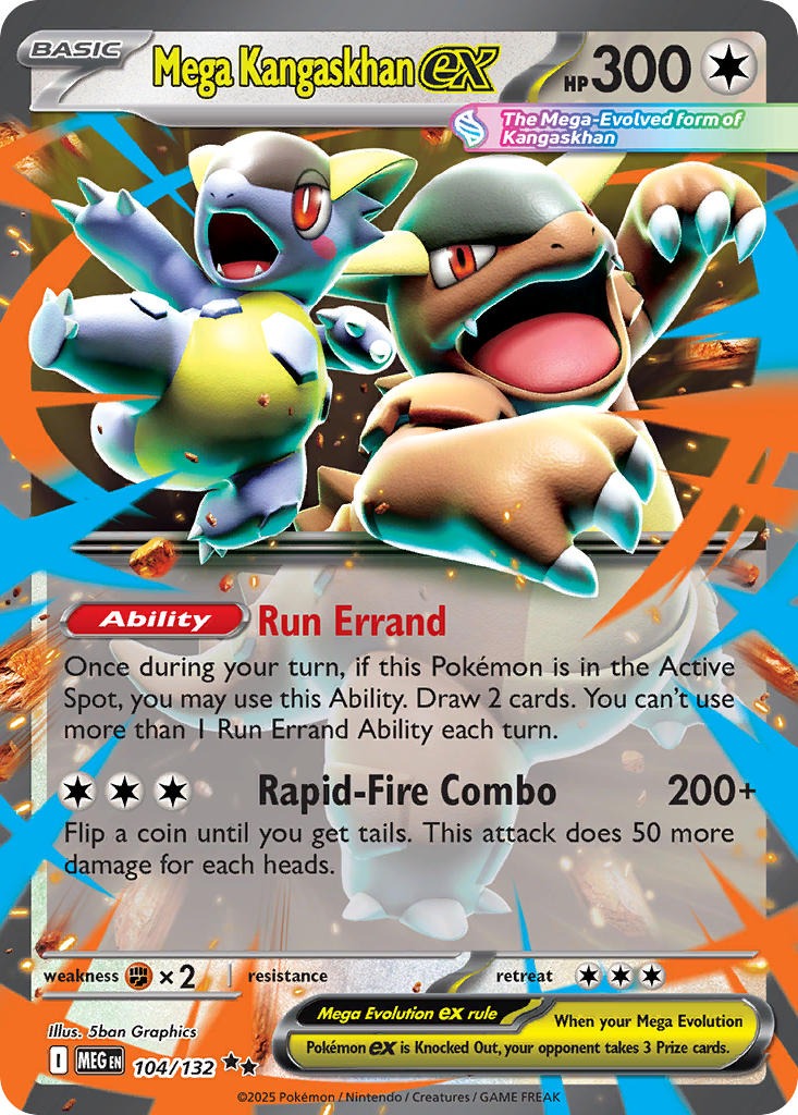 Mega Kangaskhan EX 104/132