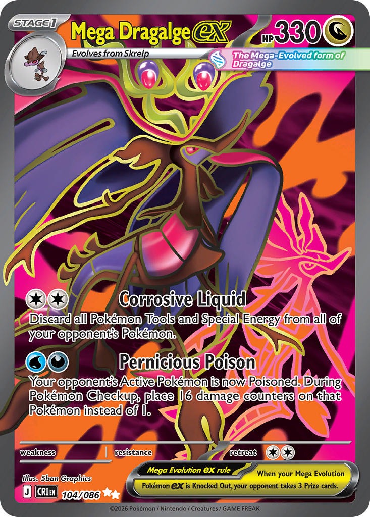 Mega Dragalge EX 104/086