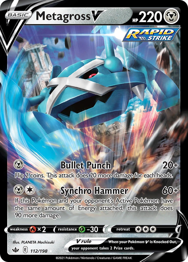 Metagross V 112/198