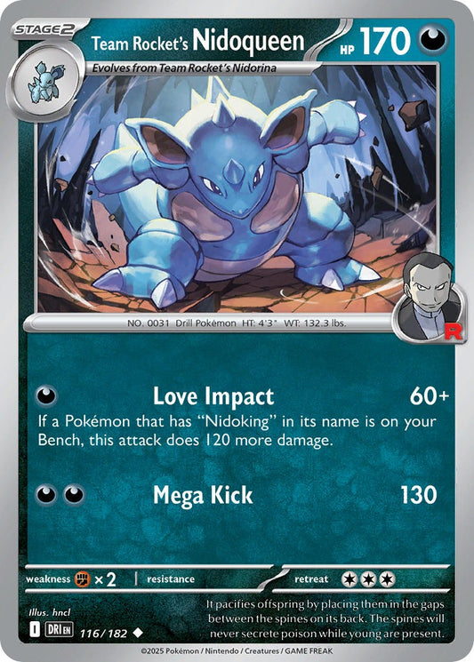 Team Rockets Nidoqueen 116/182