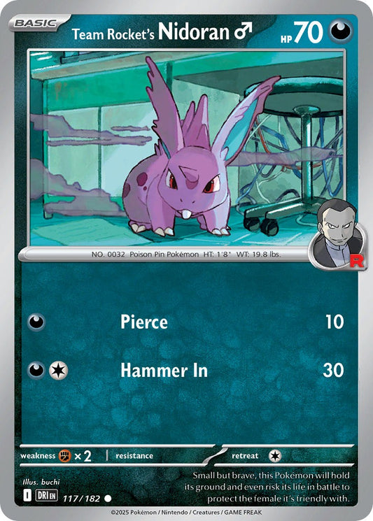 Team Rockets Nidoran 117/182