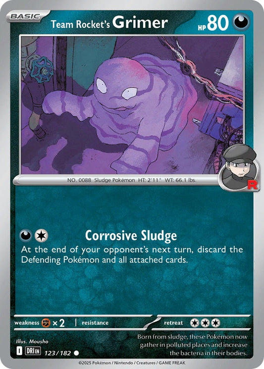 Team Rockets Grimer 123/182
