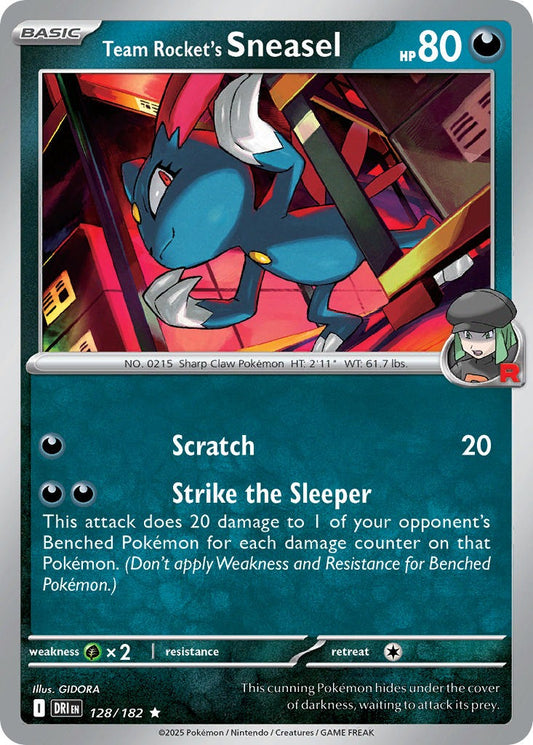 Team Rockets Sneasel 128/182