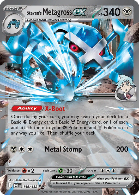 Steven's Metagross EX 145/182