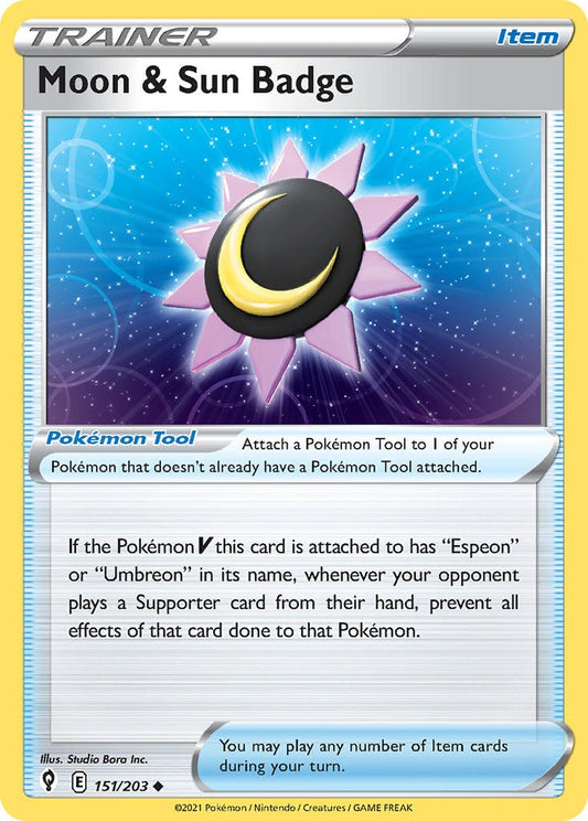 Moon & Sun Badge 151/203