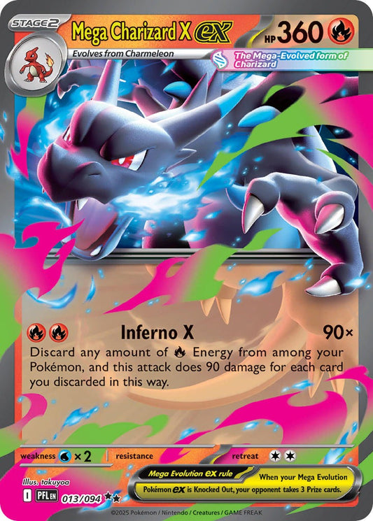 Mega Charizard X EX 013/094