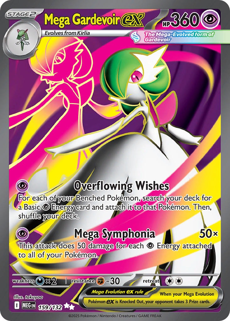 Mega Gardevoir EX 159/132