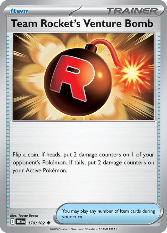 Team Rockets Venture Bomb 179/182