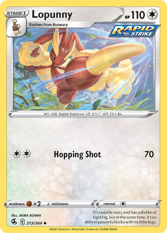 Lopunny 213/264
