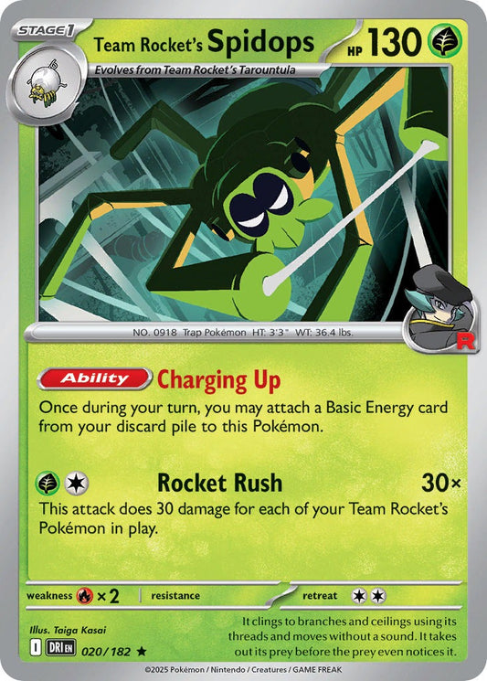 Team Rockets Spidops 020/182