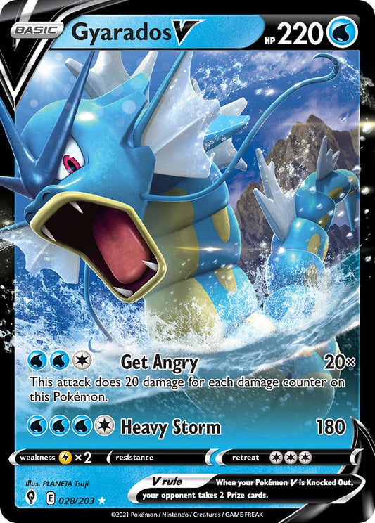Gyarados V 028/203
