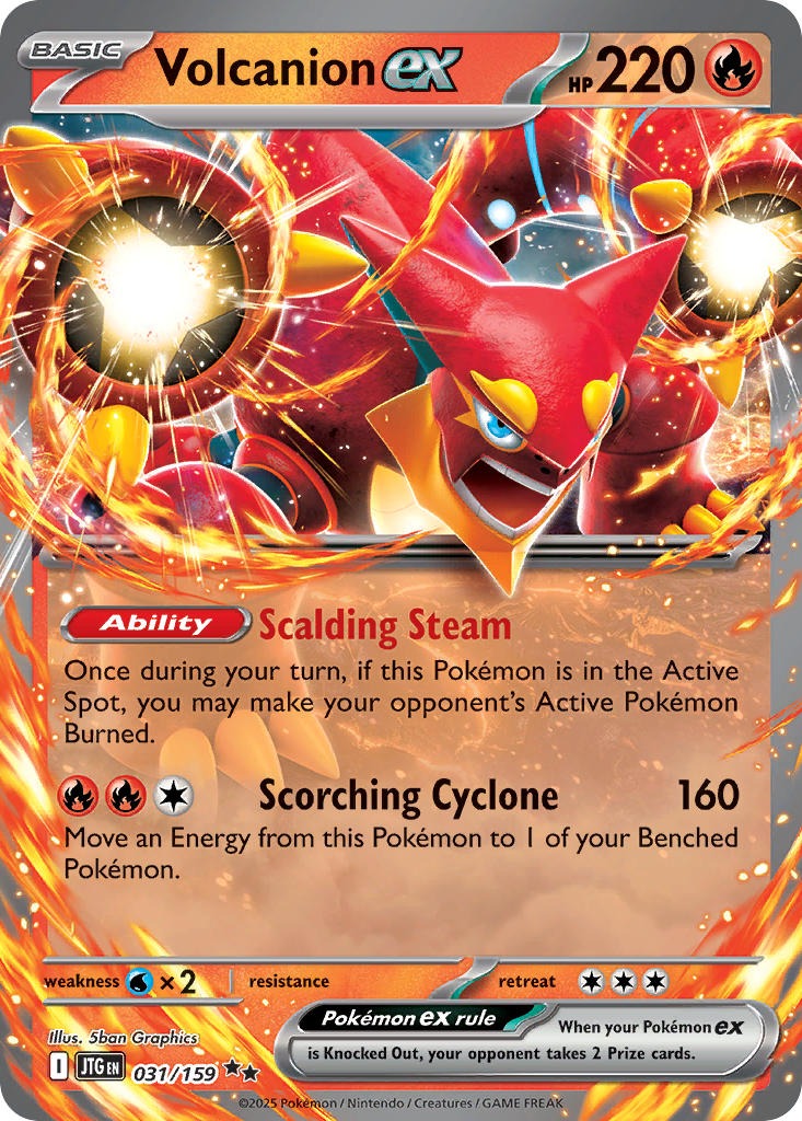 Volcanion EX 031/159