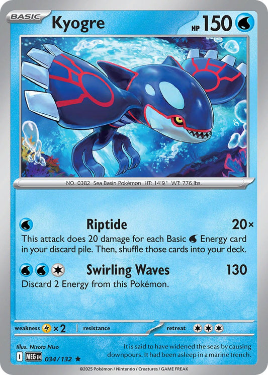 Kyogre 034/132