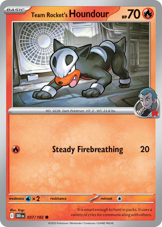 Team Rockets Houndour 037/182