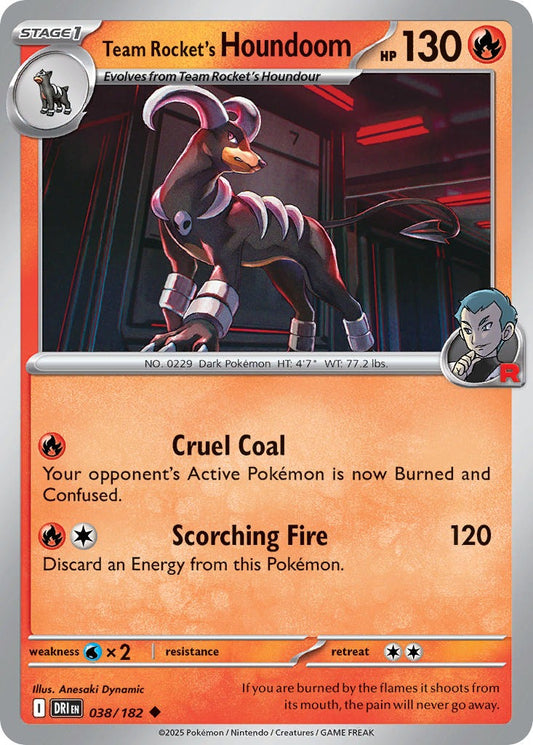 Team Rockets Houndoom 038/182
